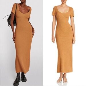 STAUD Camden knit dress